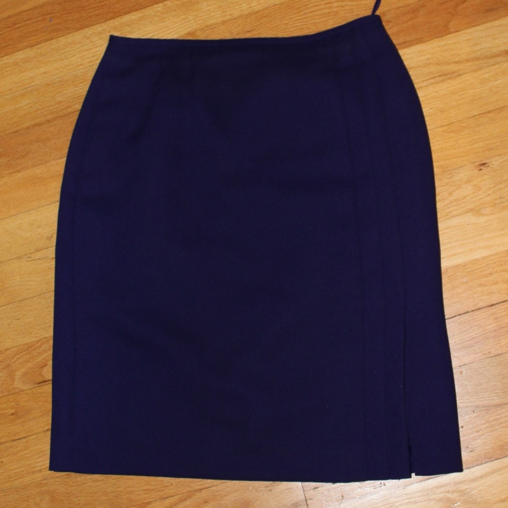 Purple Pencil Skirt Sz 8 Petite